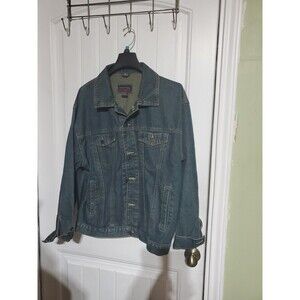 VTG CrossFire Men Jean Jacket Trucker Size M